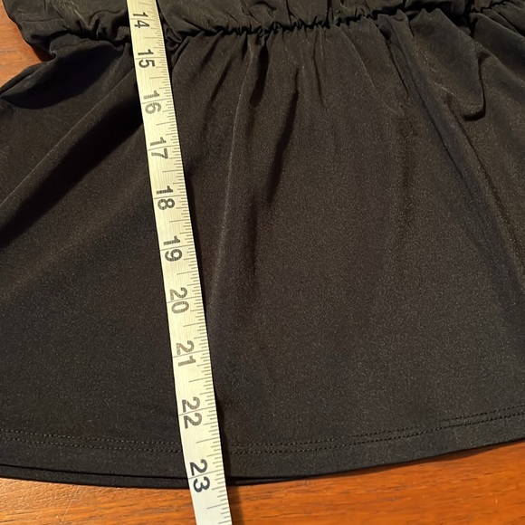 Express Black Peplum Top - Picture 7 of 7